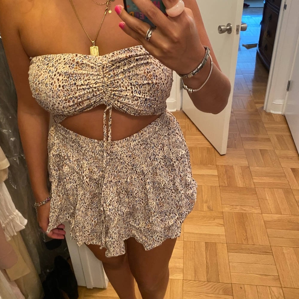 Cheetah romper!